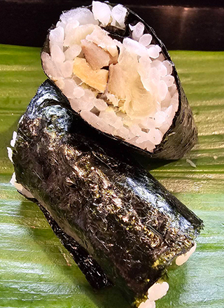 江戸前_ガリ酢巻き